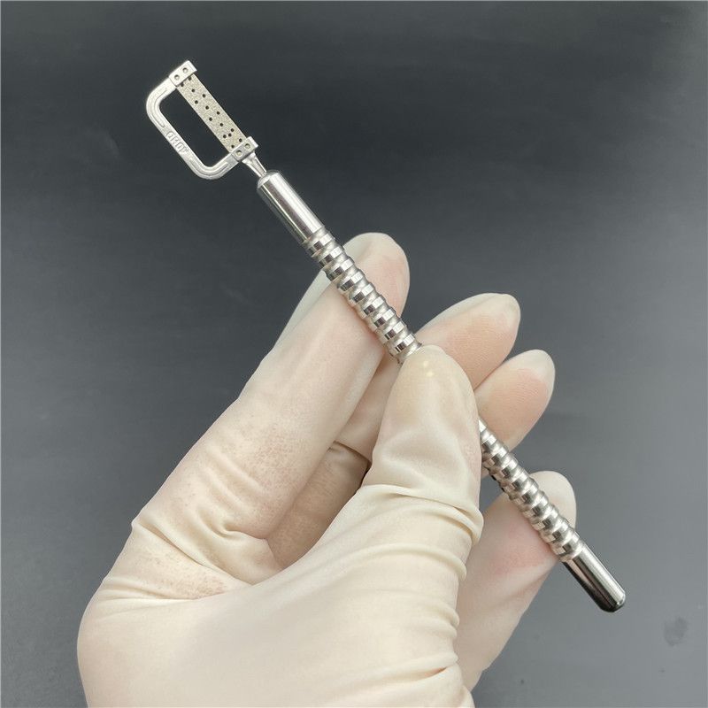 牙科正畸鄰面去釉片切 機用 手用套裝間隙鋸開縫牙齒打磨砂條拋光